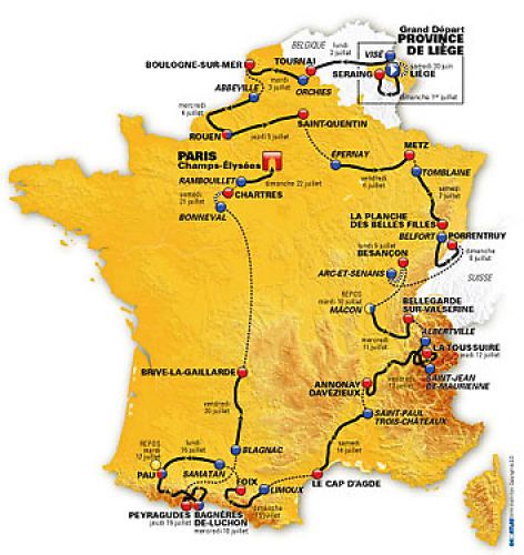 gallery Tour de France 2012, les 22 équipes sélectionnées