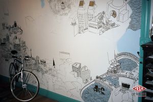 gallery Boston, Harvard et les vélos de la compagnie Superb