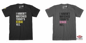 gallery MASH t-shirt : « Je n’ai pas encore regardé l’étape du jour. »