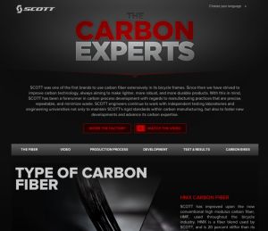 gallery Le carbone selon Scott