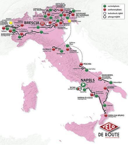 gallery Vidéo : Le Giro 2013/ Attention images superbes !