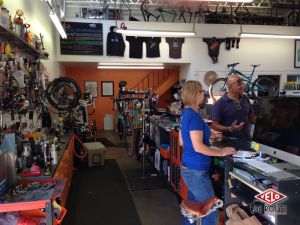 gallery Visite d&#39;un bike shop made in Californie