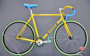 gallery Fixie «Brasileiro» / Un fixie pour les fans de foot !