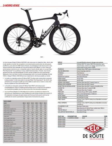 gallery Présentation officielle du Specialized Venge ViAS !
