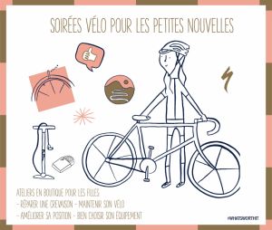 gallery Soirée &quot;Worth It&quot; pour les amatrices de vélo.