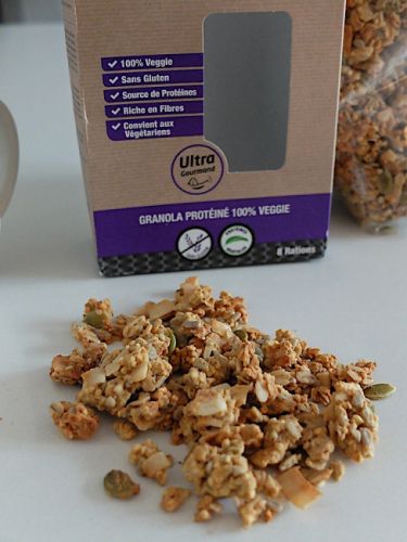 gallery Granola Protein+, un petit dej’ riche en graines