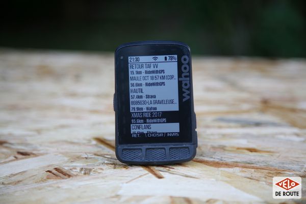 gallery Essai : Wahoo Elemnt Roam