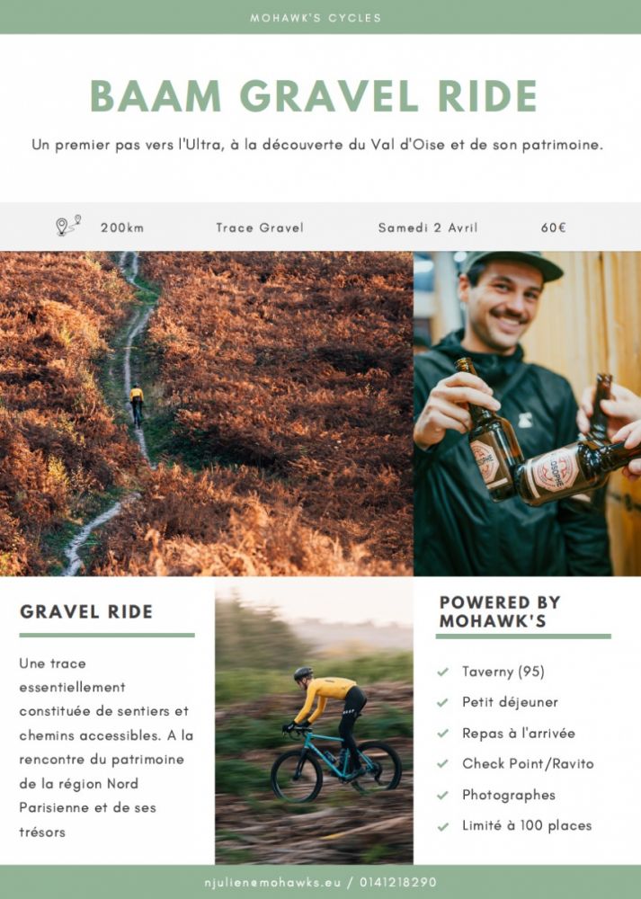 gallery Baam Gravel Ride - RDV le 2 avril