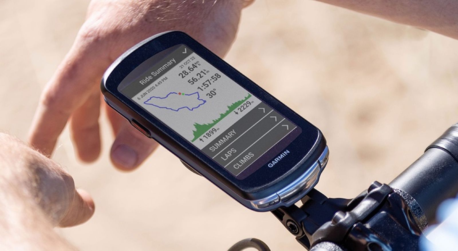 Compteur vélo GPS Garmin Edge 1040 - Navigation et entrainement